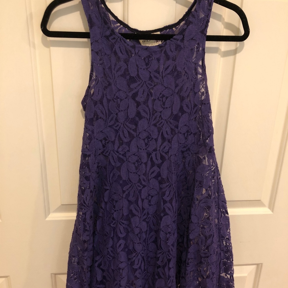 purple free people dress